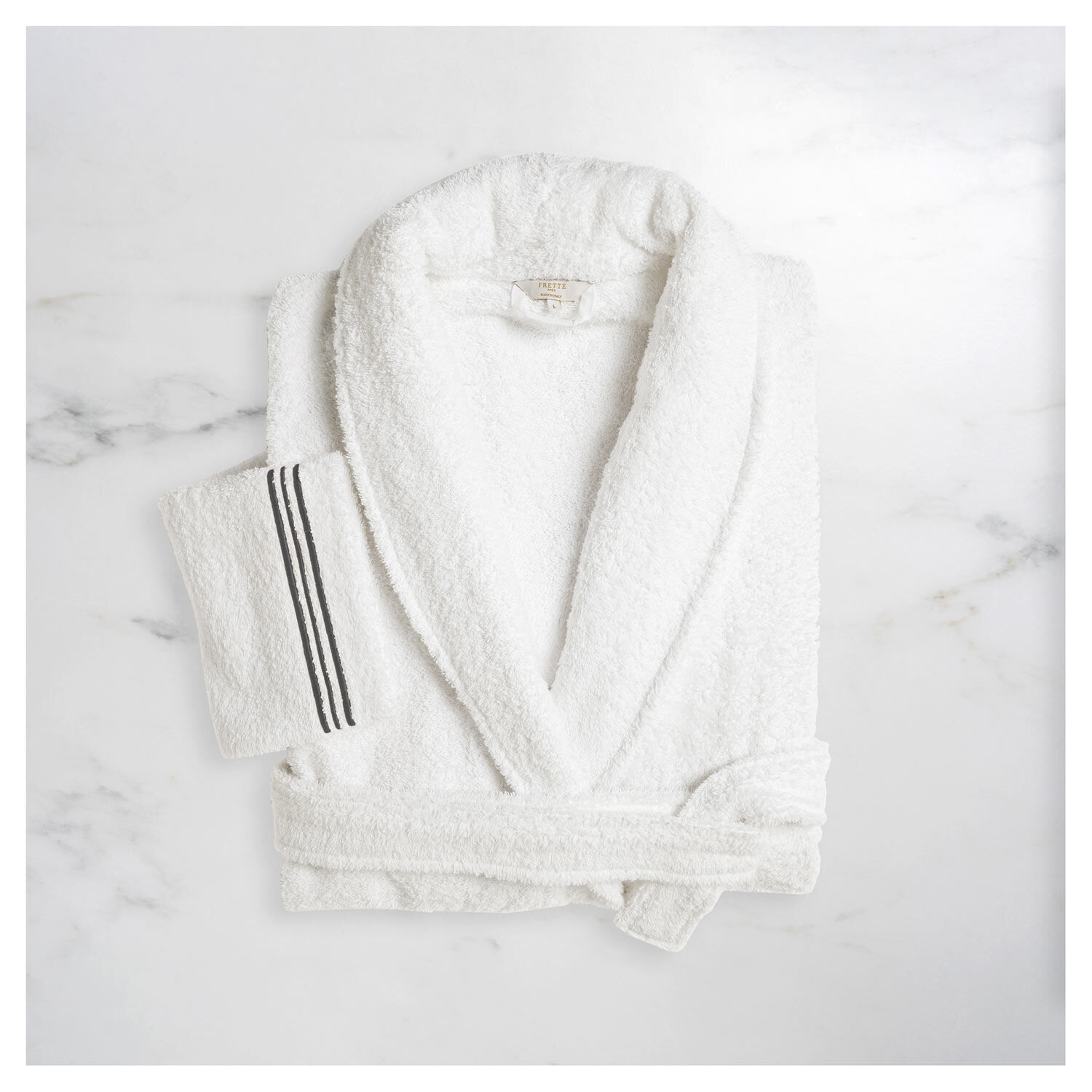 Triplo Shawl Collar Bathrobe