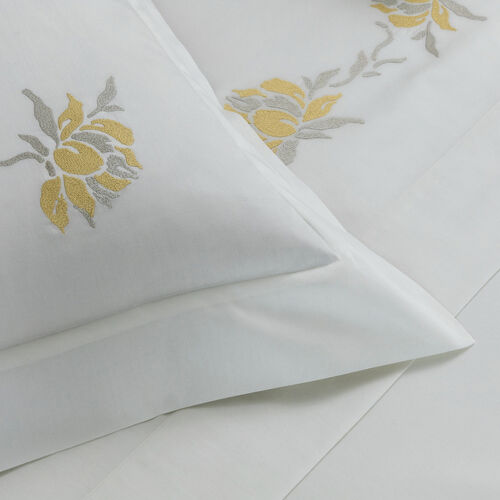 Peonia Embroidered Sheet Set