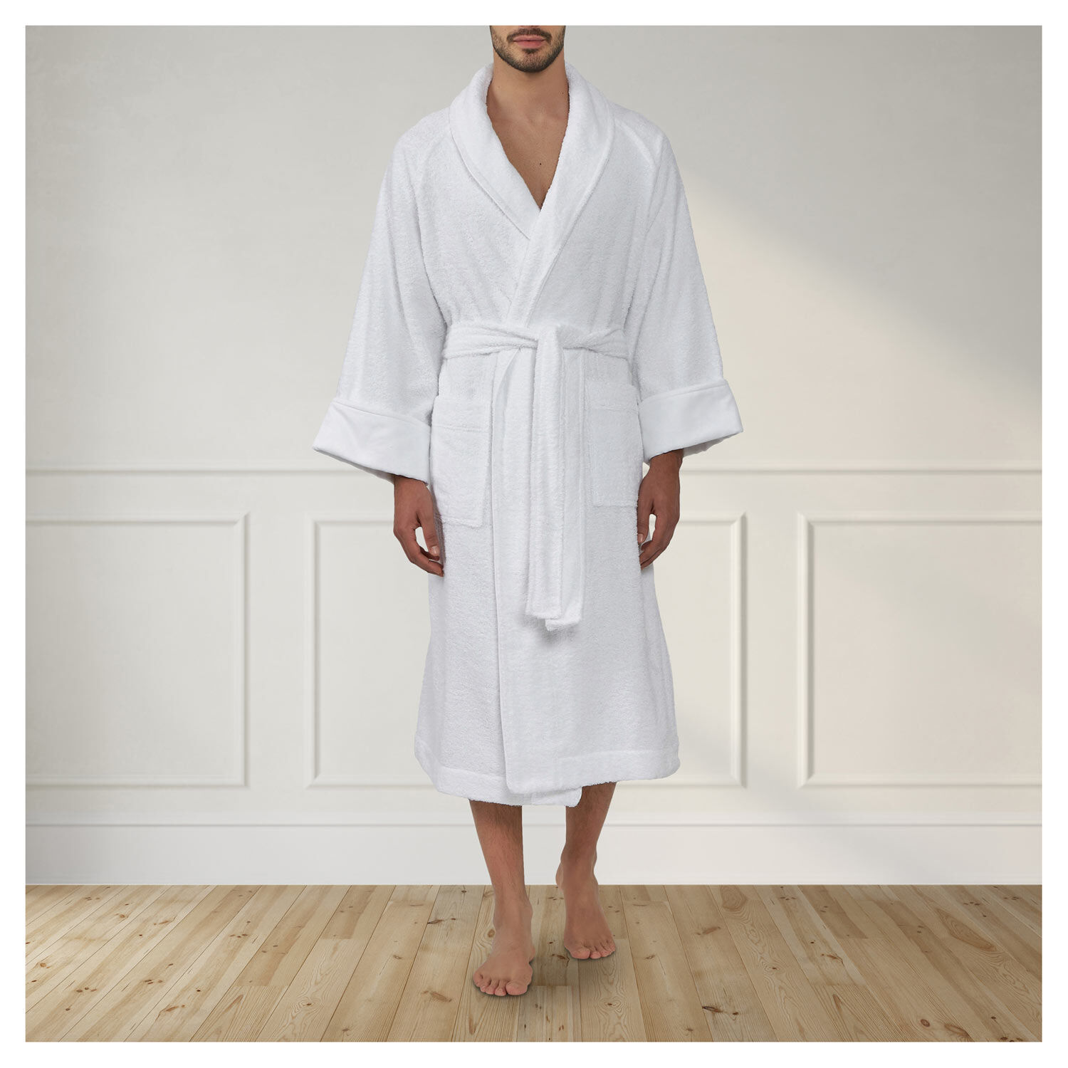 Unito Shawl Collar Bathrobe