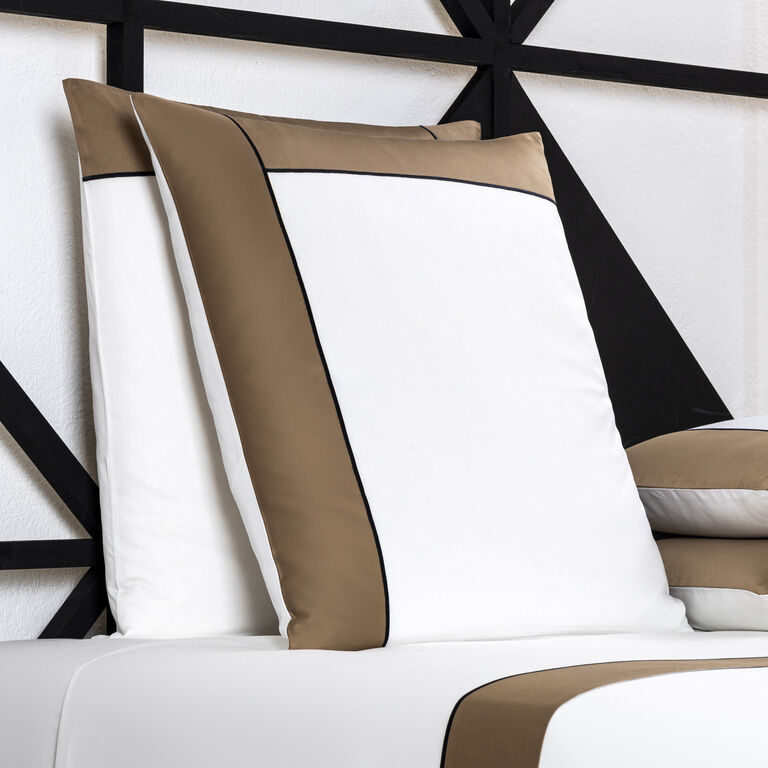 slide 2 Linear Euro Pillowcase Set