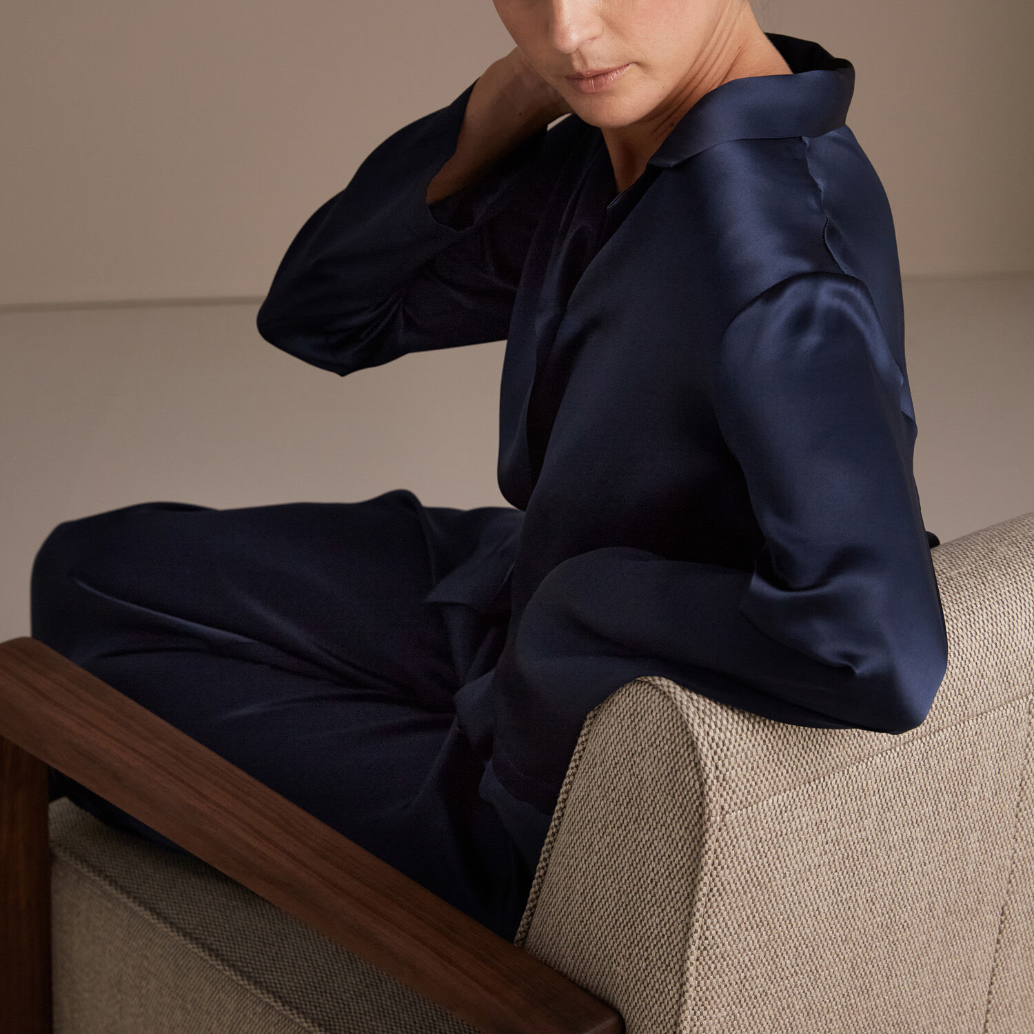 フレッテ　シルクアイマスク　Frette eye mask Sanctuary Silk Eye Mask | Frette