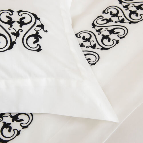 Ornate Medallion Embroidered Duvet Cover