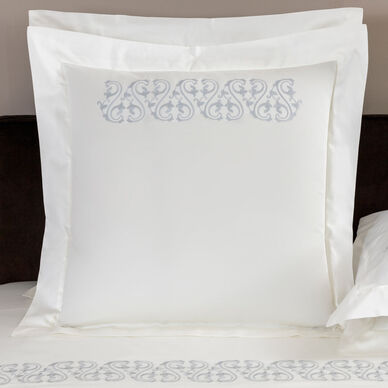 Ornate Medallion Embroidered Euro Sham