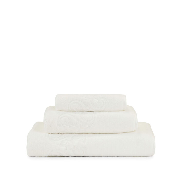 slide 2 Ornate Medallion Embroidered Bath Sheet