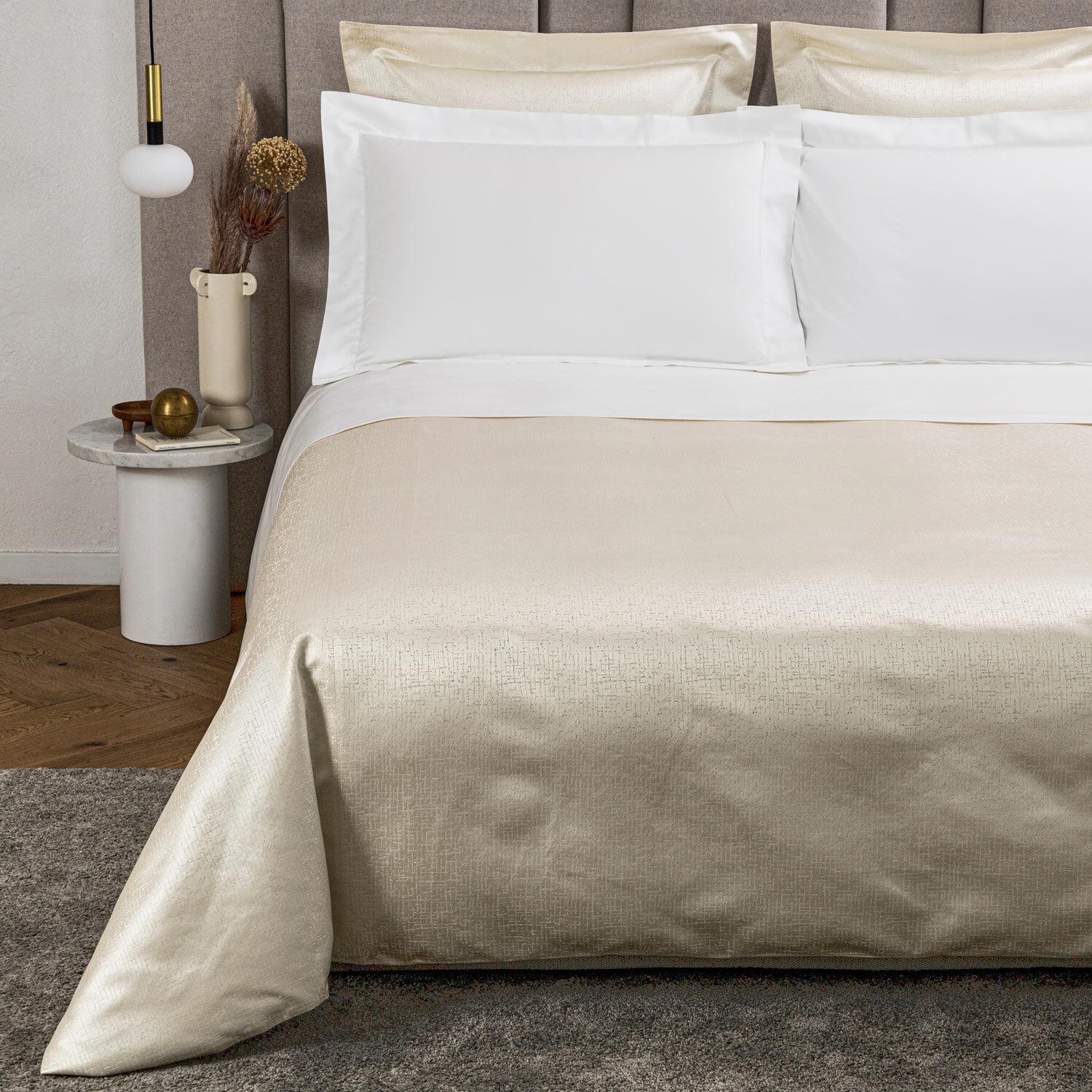 slide 1 Luxury Glowing Weave Duvet Cover