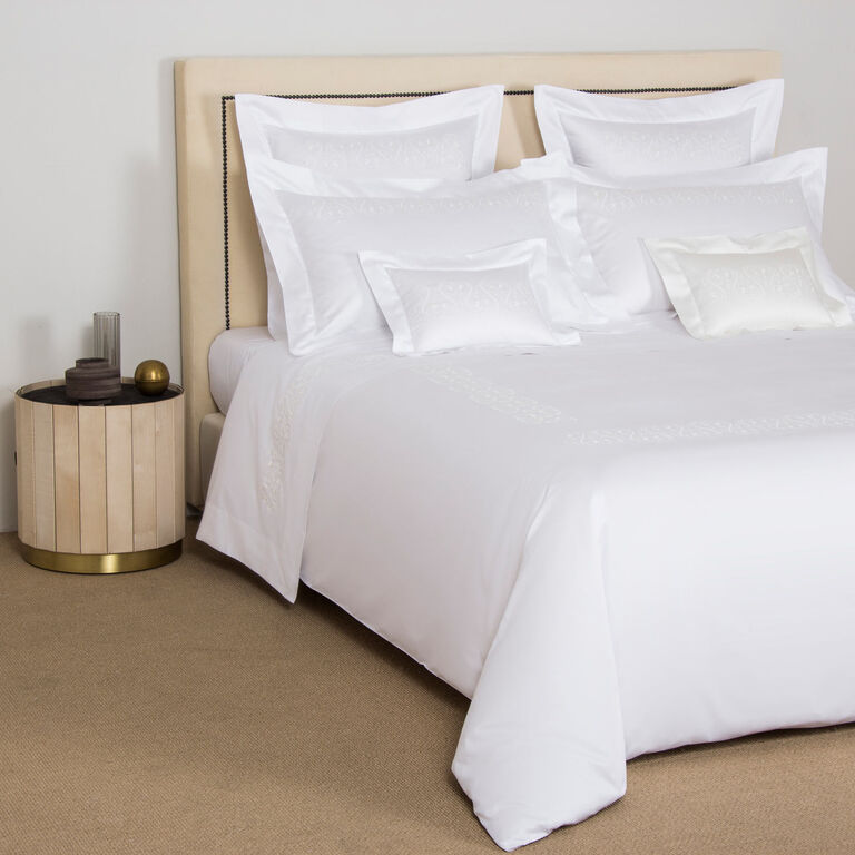 slide 4 Ornate Medallion Embroidered Duvet Cover