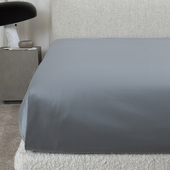 Yarn Dyed Cotton Sateen Fitted Bottom Sheet