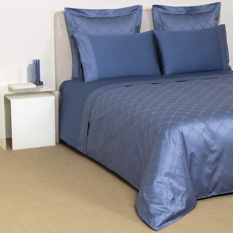 slide 4 Terragona Border Sheet Set Brit Blue