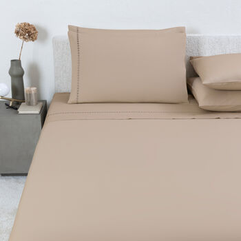 Houndstooth Embroidery Sheet Set