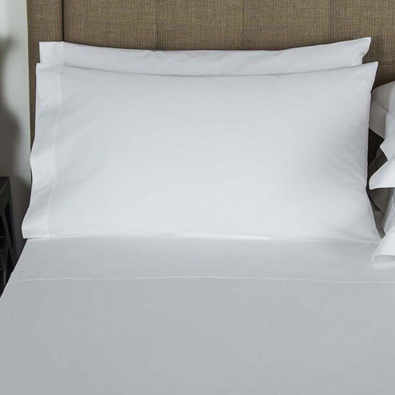Frette One Bourdon White Pillowcase Set