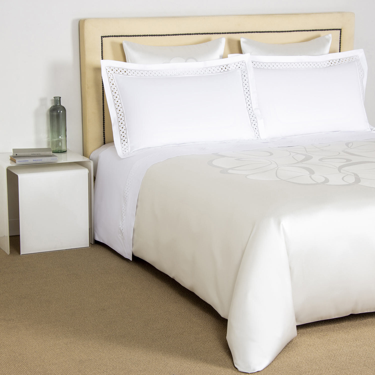 Luxury Sparkling Swirl Duvet Cover