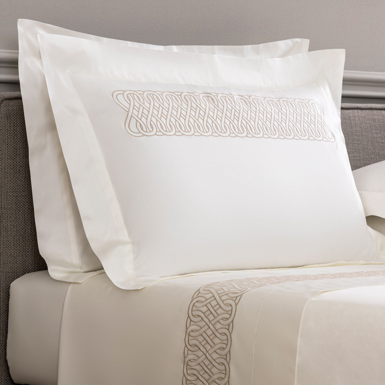 Auspicious Embroidered Sham