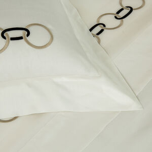 slide 3 Links Embroidered Boudoir Sham