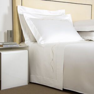 slide 2 Luminescent Pearls Embroidered Sheet Set