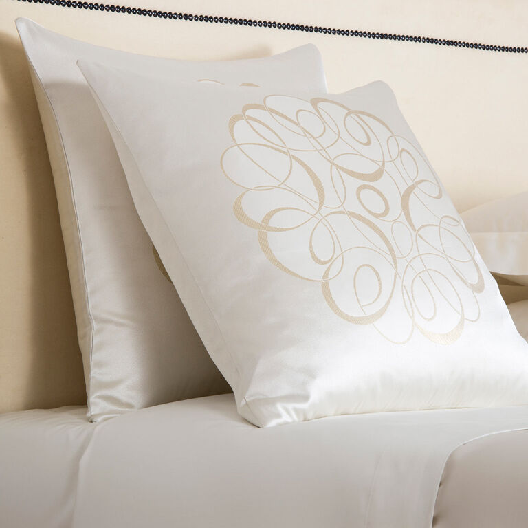 slide 2 Luxury Sparkling Swirl Decorative Pillow Cover