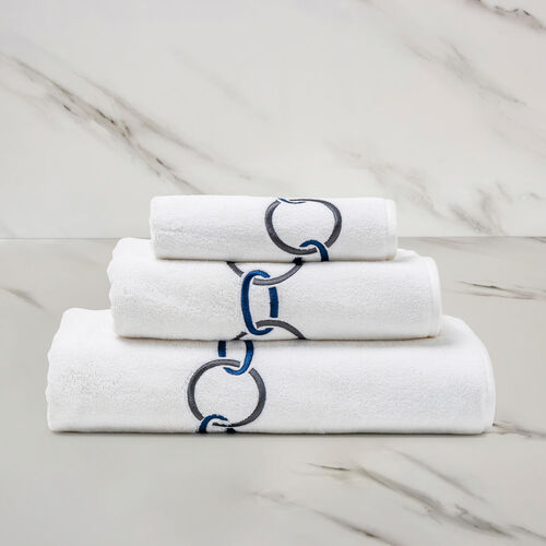 Links Embroidered Bath Towel, Frette, Frette