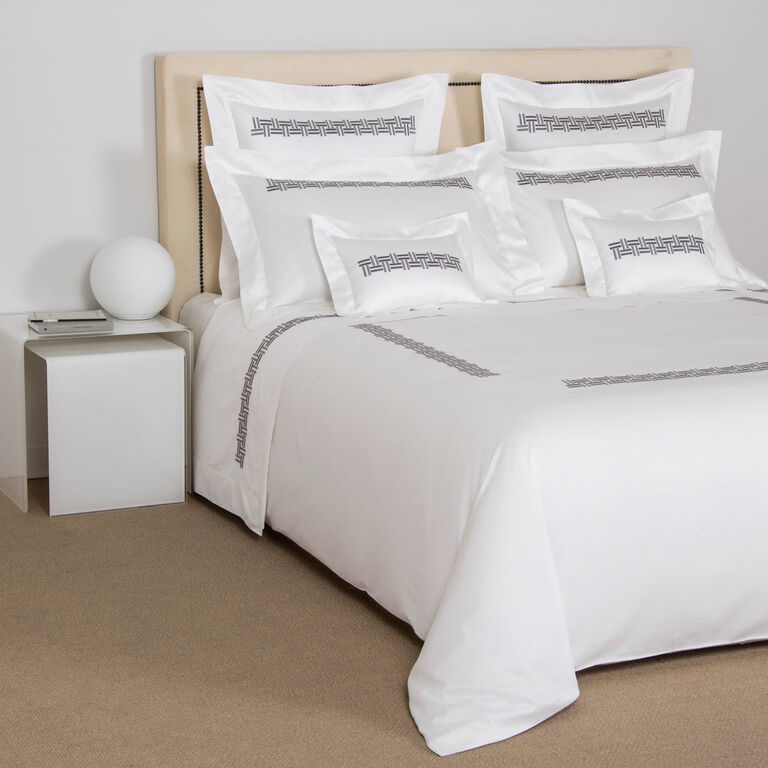 slide 4 Basket Weave Embroidered Sheet Set