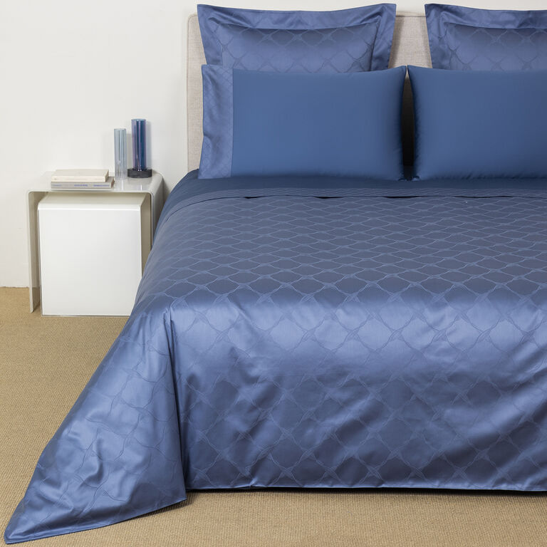 slide 1 Terragona Duvet Cover Brit Blue