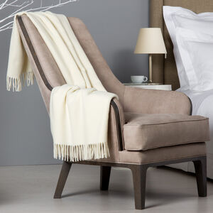 slide 2 Kent Throw Ivory