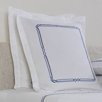 Frame Embroidery Euro Sham