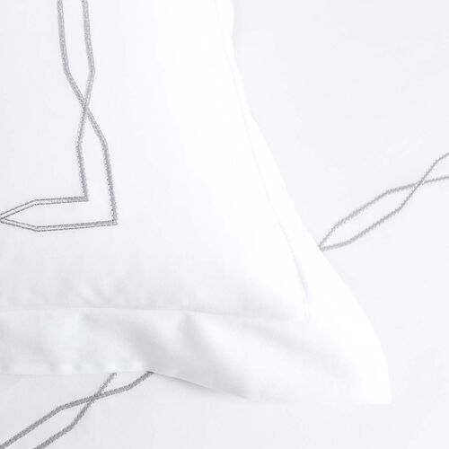 Greenville Embroidered Duvet Cover Frette