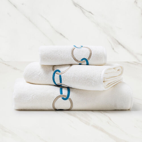 Links Embroidered Bath Towel