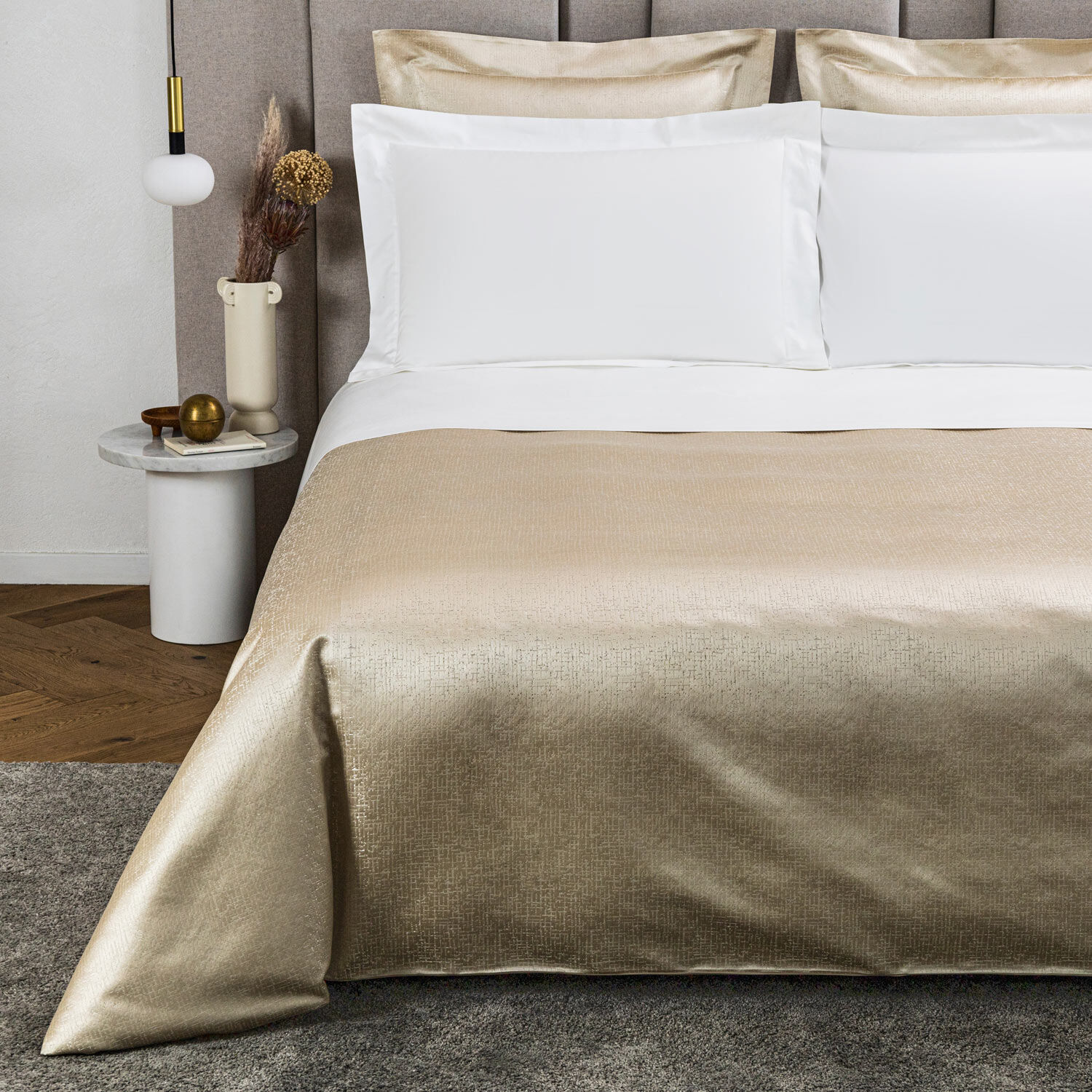 slide 1 Luxury Glowing Weave Duvet Cover