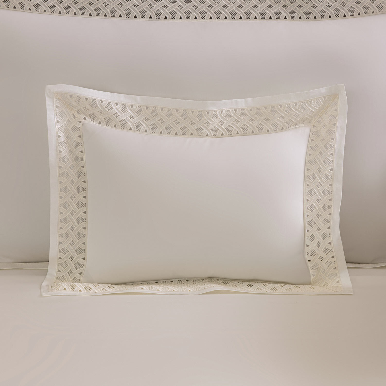 Auspicious Lace Boudoir Sham
