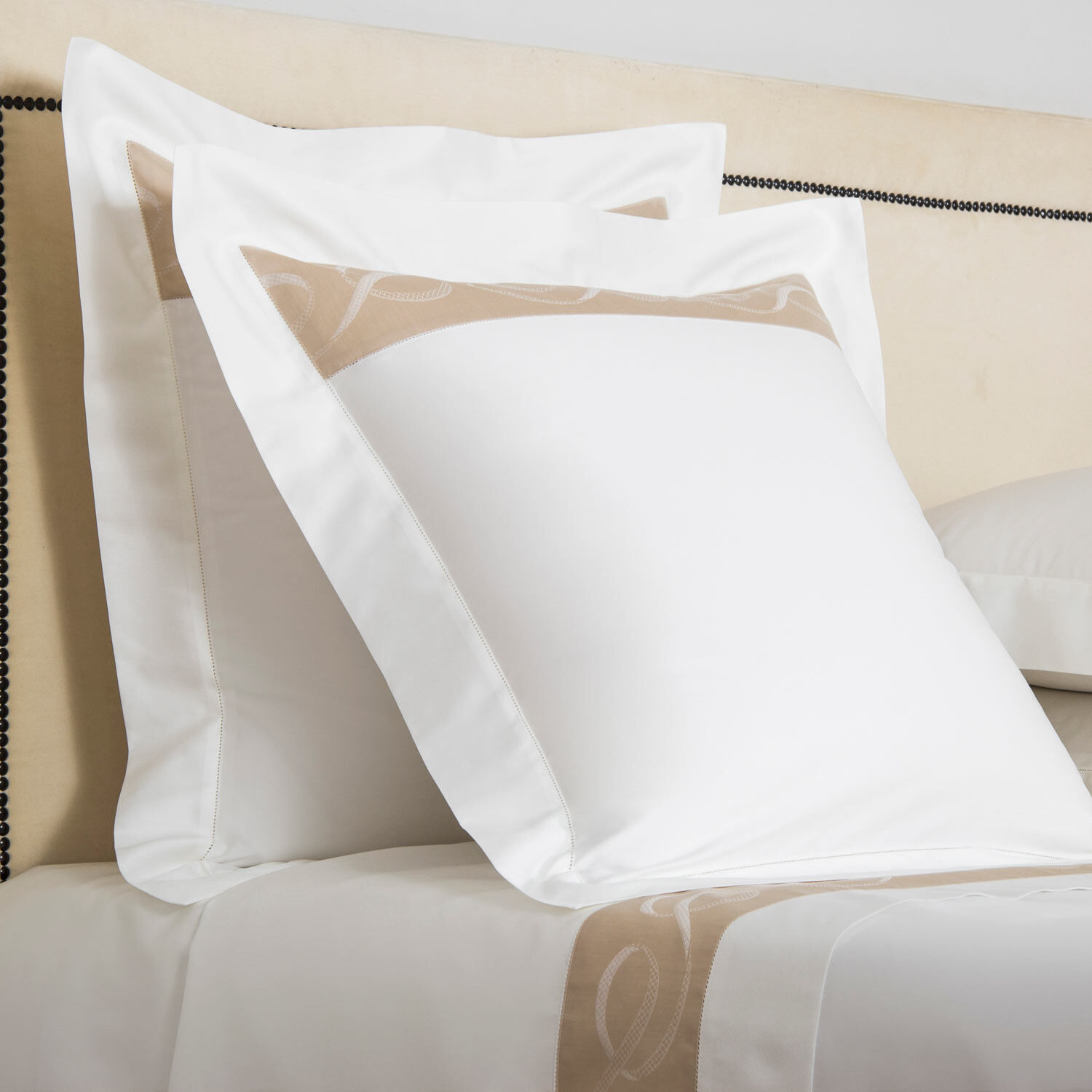 Ribbons Border Euro Sham