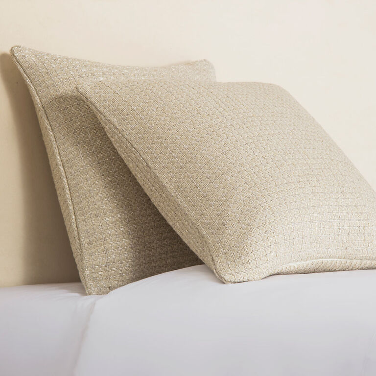 slide 2 Luxury Luminescent Tweed Decorative Pillow Cover
