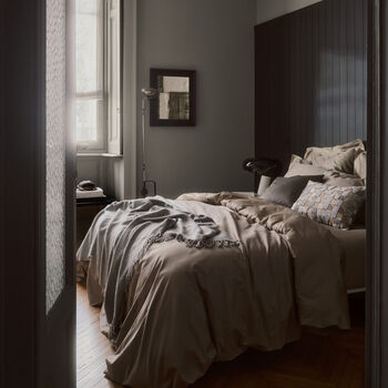 Oblique Jacquard Duvet Cover