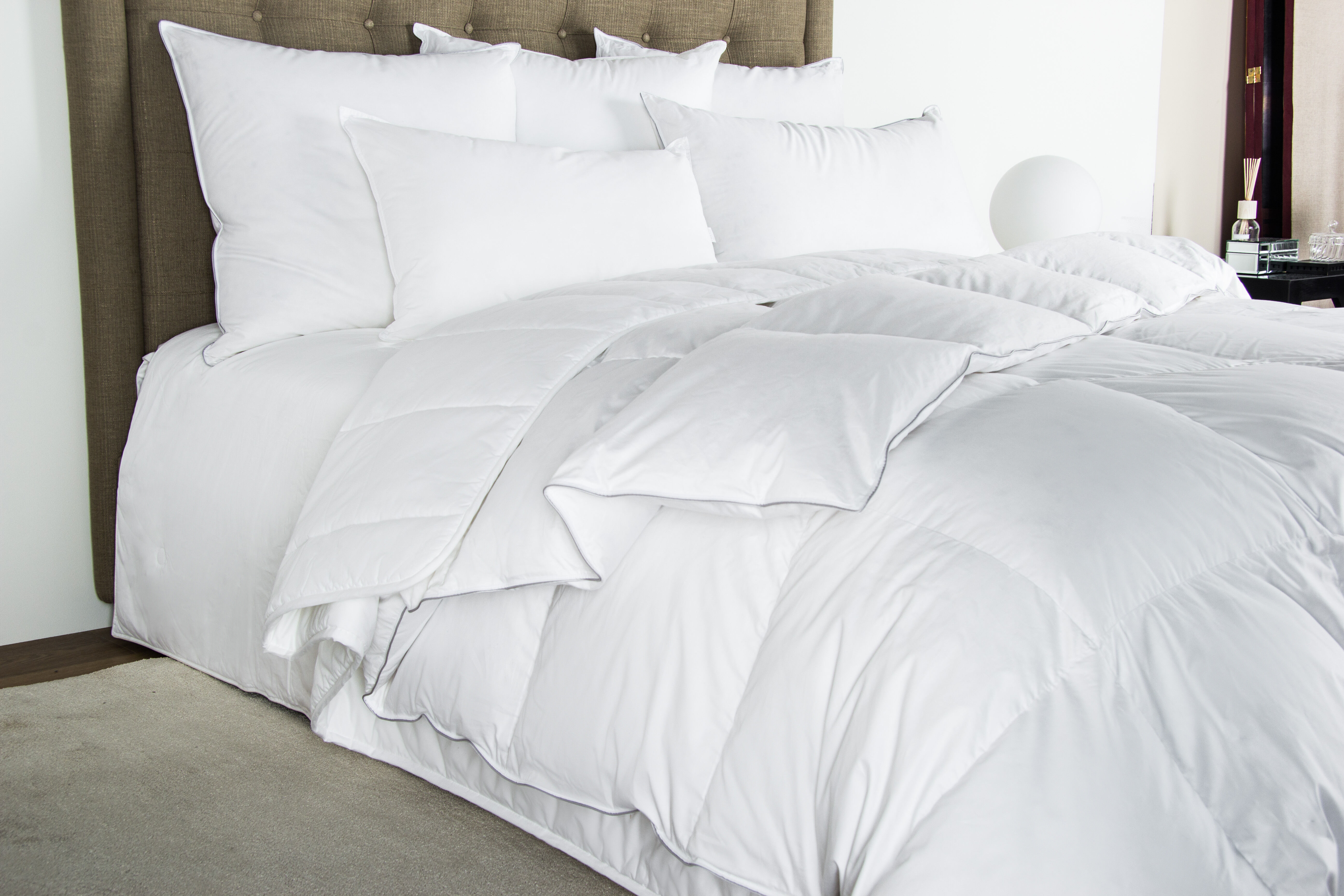 Cortina Medium Down Decorative Pillow Filler Frette