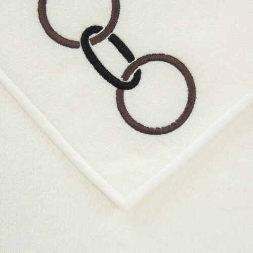 Links Embroidered Bath Towel
