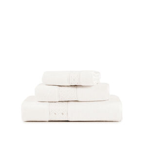 slide 1 Lozenge Lace Guest Towel