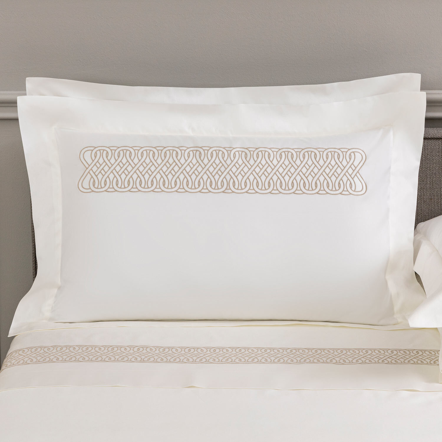 Auspicious Embroidered Sham