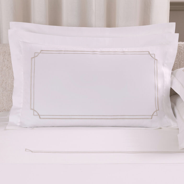 slide 1 Layering Embroidery Sham