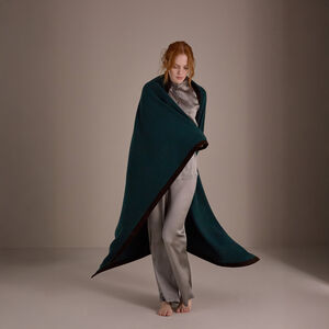 slide 4 Cashmere & Suede Throw
