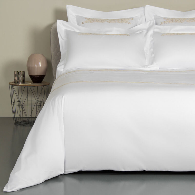 Fountain Embroidered Duvet Cover Frette