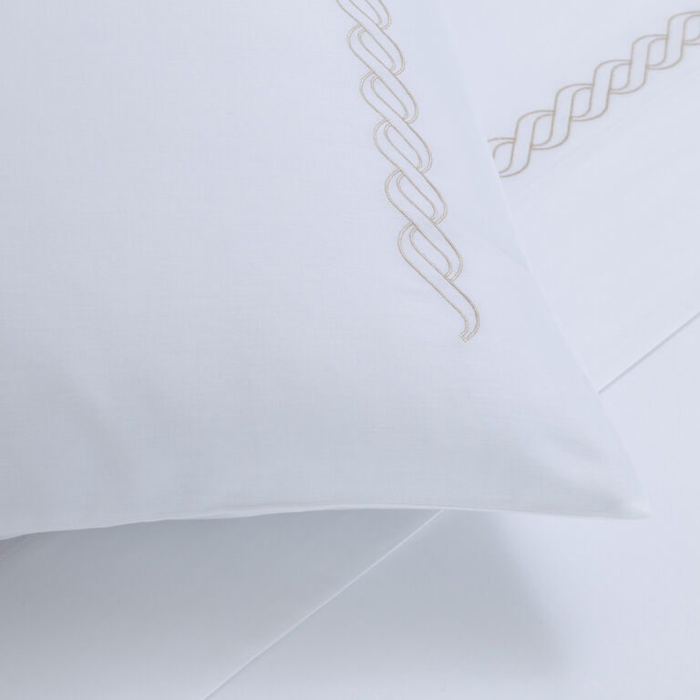 slide 3 Taormina Embroidered Sheet Set