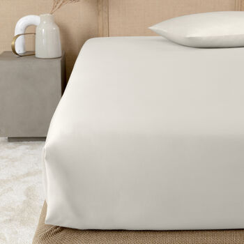 Cotton Silk Fitted Bottom Sheet