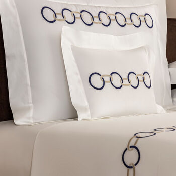 Links Embroidered Boudoir Sham