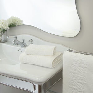 slide 4 Ornate Medallion Embroidered Bath Sheet