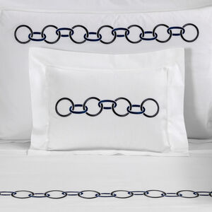 slide 1 Links Embroidered Sham