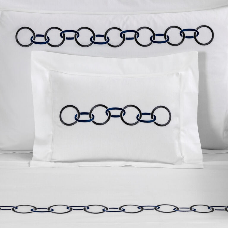 slide 1 Links Embroidered Sham
