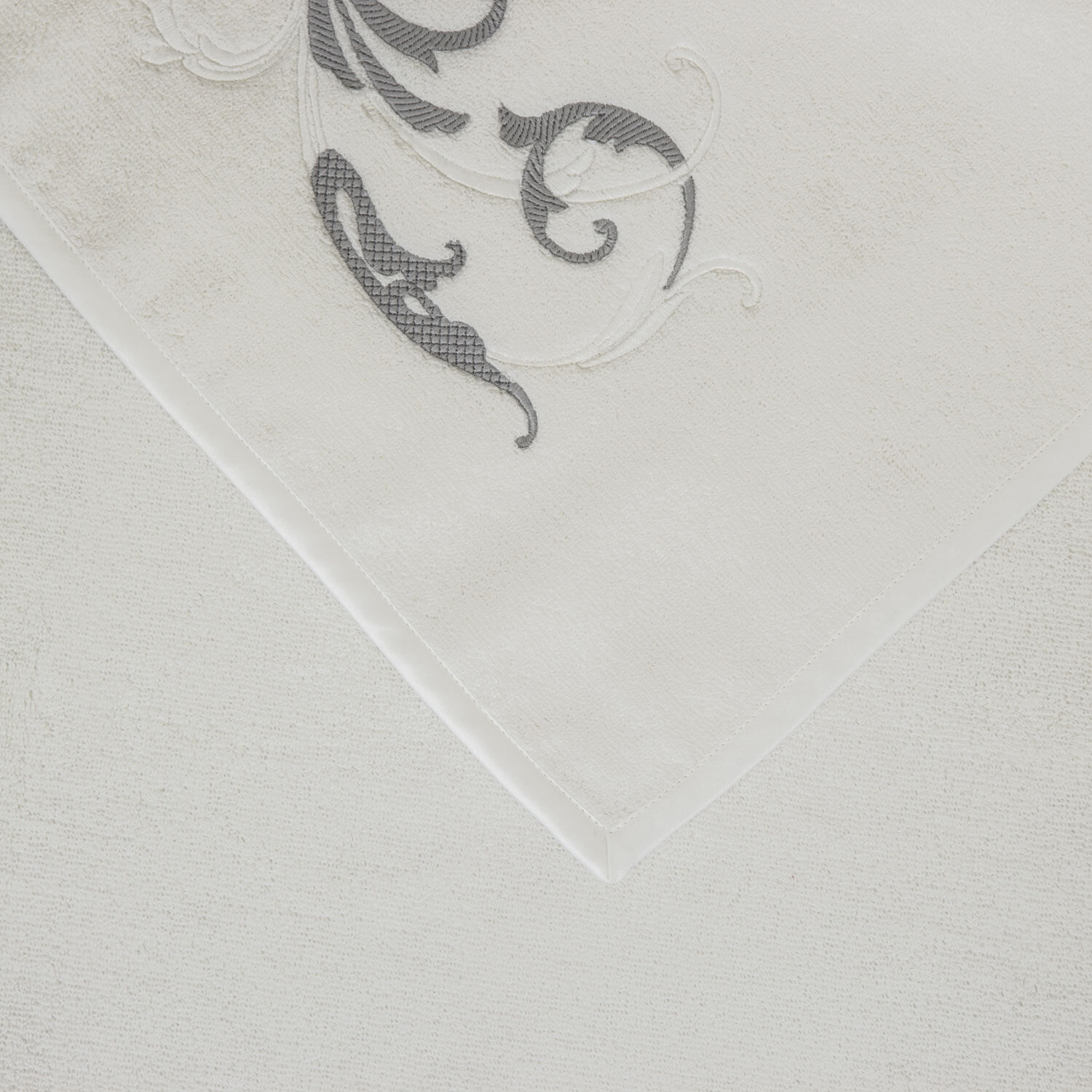 slide 2 Tracery Embroidered Bath Towel