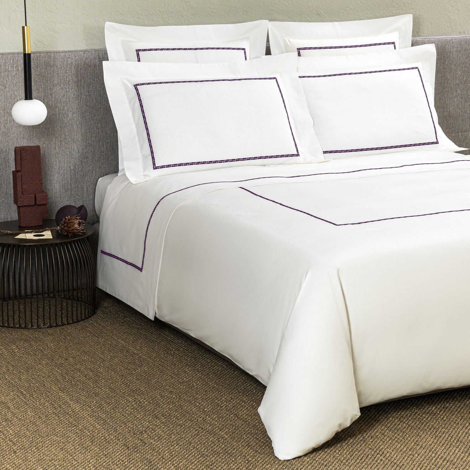 Affinity Embroidered Euro Sham Frette