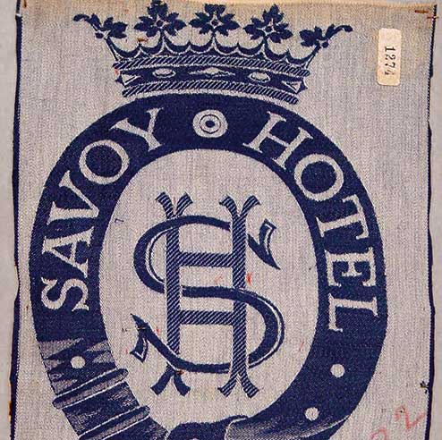 2 of 3: Savoy Hotel emblem